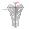 Motorbike Motorcycle Gas Fuel Tank Pad Protector Sticker Decal Suitable