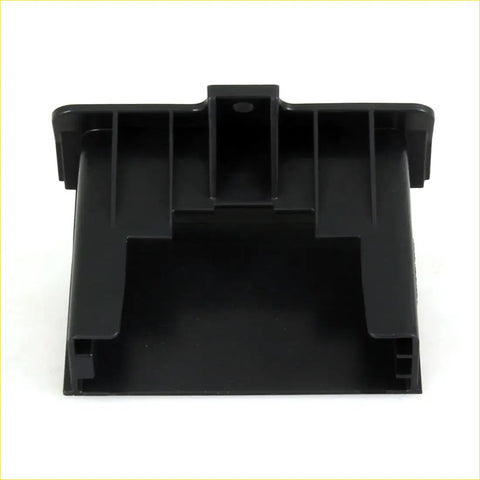 Black plastic dash cup holder tray with molded compartments and central slot for left track toyota hilux kun15 2004-2016