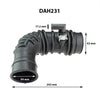 Dayco Air Intake Hose DAH231