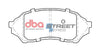 DBA Street Series Brake Pad Set Front DB1358SS
