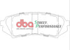 DBA Street Performance Brake Pad Set Rear DB1383SP