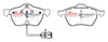 DBA Street Series Brake Pad Set Front DB1404SS