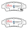 DBA Street Series Brake Pad Set Rear DB1660SS