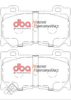 DBA Xtreme Performance Brake Pad Set Front DB2400XP