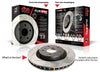 DBA T3 4000 4x4 Slotted Brake Rotor Pair 295mm Front