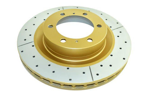 DBA X-Gold Brake Rotor Pair 338mm Front DBA2736X
