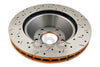 DBA HD 4000 Drilled Slotted Brake Rotor Pair 330mm Front