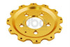 DBA T3 5000 Aluminium Hat Gold Brake Rotor Front