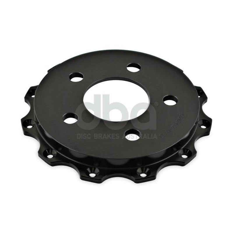 DBA T3 5000 Aluminium Hat Black Brake Rotor Front