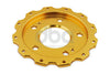 DBA T3 5000 Aluminium Hat Gold Brake Rotor Front