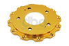 DBA T3 5000 Aluminium Hat Gold Brake Rotor Front