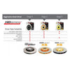 DBA HD Brake Rotor Pair 321mm Front DBA42602