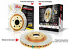 DBA HD 4000 Drilled Slotted Brake Rotor Pair 360mm Rear