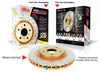DBA HD 4000 Drilled Slotted Brake Rotor Single 280mm