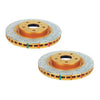 DBA HD 4000 Drilled Slotted Brake Rotor Pair 307mm Rear