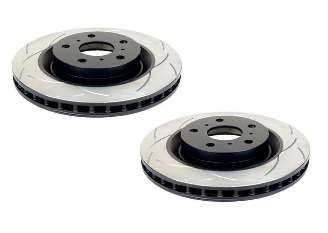 DBA T2 Slotted Brake Rotor Pair 285mm Rear DBA3053S