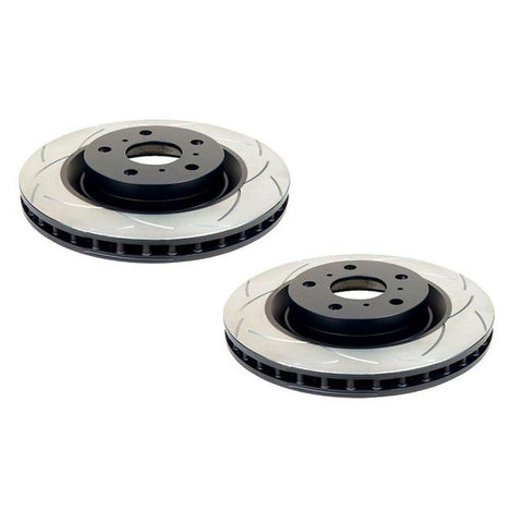 DBA T2 4x4 Slotted Brake Rotor Pair 295.6mm Front DBA2332S