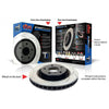 DBA T2 Slotted Brake Rotor Pair 302mm Rear DBA2969S