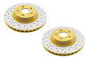 DBA X-Gold Brake Rotor Pair 284mm Rear DBA465X