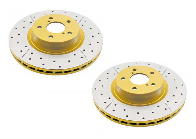 DBA X-Gold Brake Rotor Pair 331mm Front DBA798X