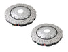 DBA XD 5000 Drilled Dimpled 2Pc Wave Brake Rotor Pair
