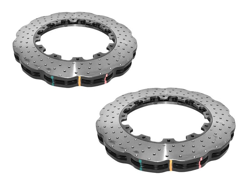 DBA XD 5000 Drilled Dimpled Replacement Wave Brake Rotor