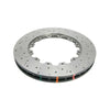 DBA HD 5000 Drilled Slotted Replacement Brake Rotor Pair