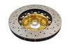 DBA HD 5000 Drilled Slotted 2Pc Brake Rotor Single 295mm