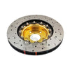 DBA HD 5000 Drilled Slotted 2Pc Brake Rotor Single 295mm