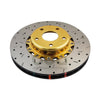 DBA HD 5000 Drilled Slotted 2Pc Brake Rotor Single 295mm