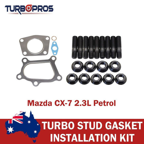 Premium Turbo Installation Stud & Gasket Kit Mazda 3/6/MPS/CX-7 2.3L Petrol
