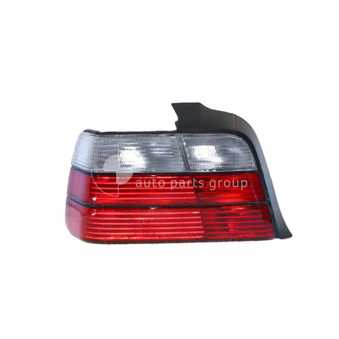 APG All Crash Black Red/Clear Tail Lamp Passenger Side