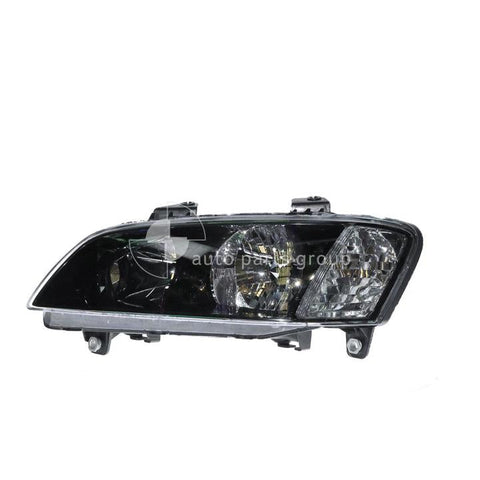 APG All Crash Black Head Lamp Passenger Side Certified