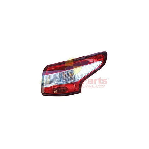 APG All Crash Black Red/Clear Tail Lamp Drivers Side