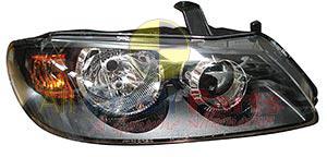 APG All Crash Black Head Lamp Drivers Side Certified