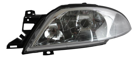 APG All Crash Chrome Halogen Head Lamp Passenger Side