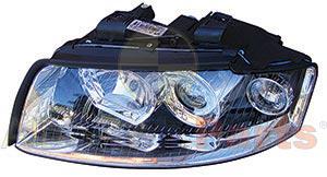 APG All Crash Halogen Electric Adjust Head Lamp Passenger