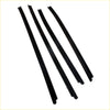 Black rubber door belt moulding seals for toyota hilux 4dr 2004-2015 automotive window use