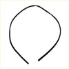 Black elastic headband with smooth flexible band shown with door glass run channel for nissan datsun bluebird 510 240z 1200