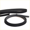 Black rubber door glass run channel seals for nissan datsun bluebird 510 240z 1200 shown from back side