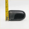 Black plastic door handle bezel lh with textured grip and curved design for Mazda Bravo B2000 B2200 B2600 Ranger 1985-2006