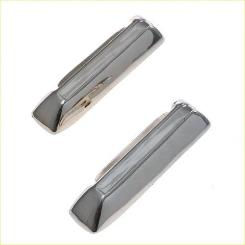 Chrome finished rectangular car door handle covers with polished metal surface for toyota hilux 1978-1983 models