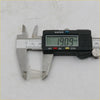 A translucent plastic door panel clip from Nissan Datsun Bluebird 1963-1973 measured 14.09 mm with digital caliper
