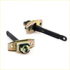 Black and gold metallic door stopper 2pcs for Toyota Hilux LN RN85 RN90 1988-1997 automotive door latch assemblies