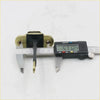 Gold metal door stopper latch with black plastic insert and brass lever for toyota hilux ln rn85 rn90 1988-1997