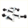 Backside of black and silver plastic end cap door strap stopper set for Mitsubishi l200 triton gl sportero