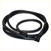 Black rubber door weatherstrip seal made of durable rubber for Toyota Hilux RN10 2D ute 1968-1972