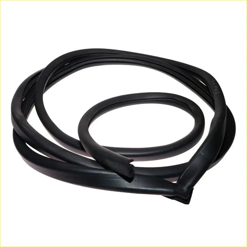 Black rubber weather stripping seal for door weatherstrip rubber set fit toyota hilux 2-door rn10 ute 1968-1972