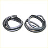 Black rubber door weatherstrip seal for Nissan Datsun 520 521 1966-1972 for tight car door sealing