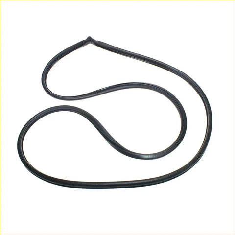 Black rubber door weatherstrip seal set for mazda b1600 b1800 repu fd courier 1965-1977 visible from back side